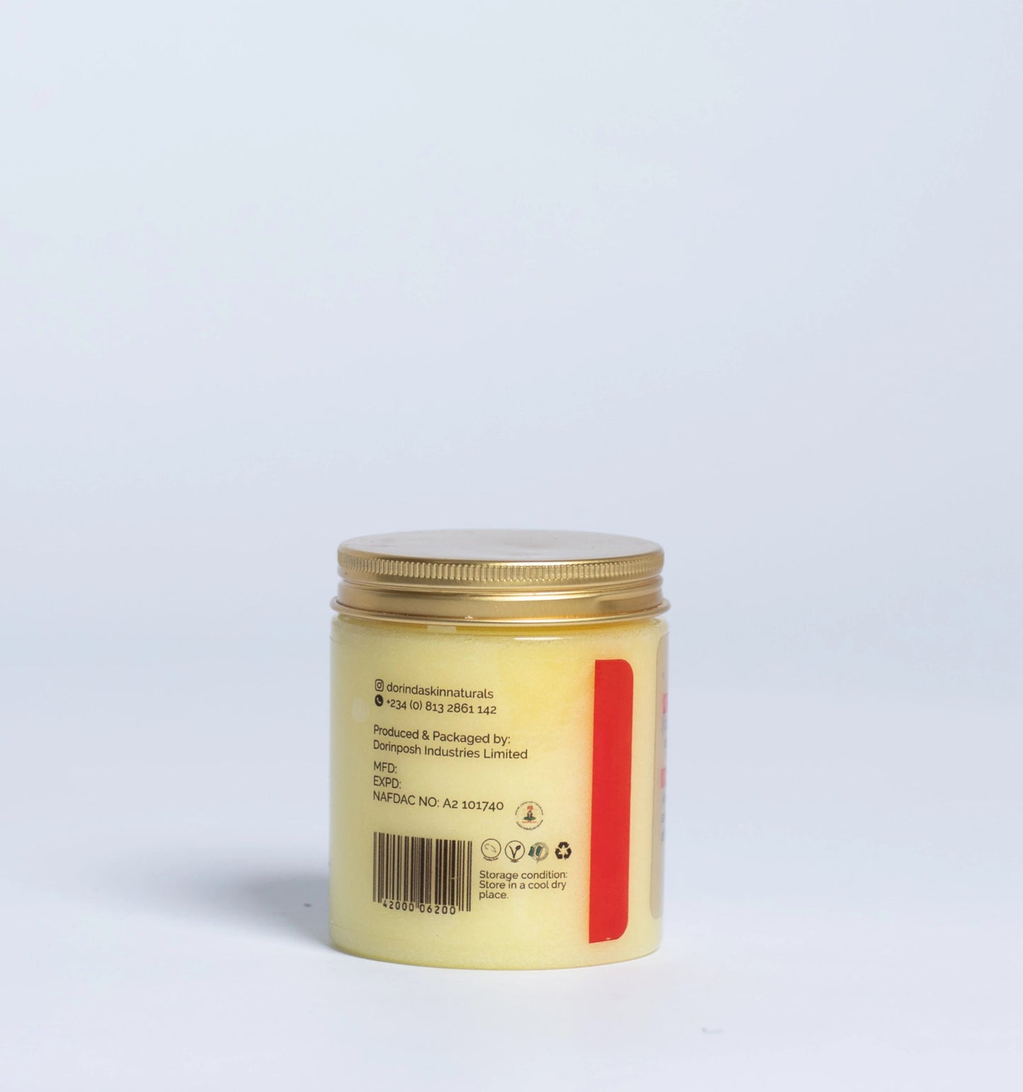 Dorinda Skin Polish and Whitening Body Scrub